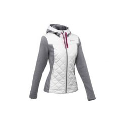 Sweter NH500 Hybrid damski. Szare swetry QUECHUA. Za 99.99 zł.