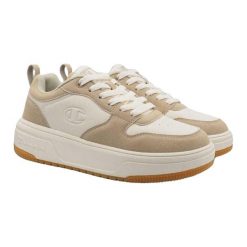 Damskie Buty Sportowe Lite Low. Białe buty sportowe lifestyle Champion, na zimę, bez wzorów, sportowe, bez zapięcia. Za 309.99 zł.