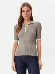 Guess Sweter W5GR37 Z3L10 Zielony Regular Fit. Zielone swetry Guess, l, z aplikacjami, z wiskozy, bez ramiączek. Za 199.99 zł.