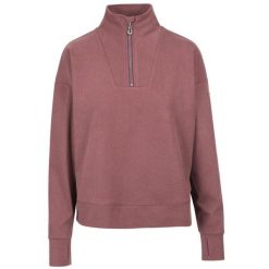 Trespass Happen - damski top na co dzień w kolorze różowego marmuru. Czerwone topy Trespass, bez wzorów, sportowe, bez kołnierzyka, bez ramiączek. Za 253.99 zł.