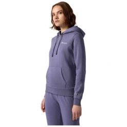 Bluza damska Champion Hooded Sweatshirt. Fioletowe bluzy Champion, bez wzorów, z bawełny, bez ramiączek, z kapturem. Za 203.99 zł.