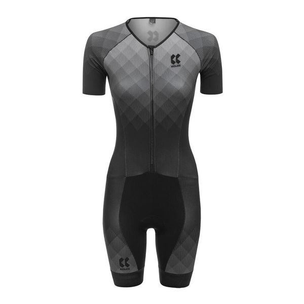 Damski strój triathlonowy Kalas TRI Perform Z1. Szare kombinezony KALAS, m, bez wzorów, z tkaniny, bez kołnierzyka, bez ramiączek. Za 1,045.65 zł.