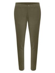 CULTURE Spodnie chino "Alpha" w kolorze khaki rozmiar: 42. Brązowe chinosy Culture, bez wzorów. Za 167.28 zł.