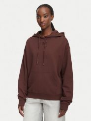 HUGO Bluza Delfinia 50522423 Brązowy Regular Fit. Brązowe bluzy Hugo, s, bez wzorów, z bawełny, bez ramiączek, bez kaptura. Za 554.99 zł.