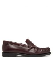 Calvin Klein Mokasyny Round Essential Loafer Lth HW0HW03195 Brązowy. Brązowe mokasyny Calvin Klein, bez wzorów, ze skóry. Za 569.99 zł.