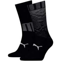 Skarpety Puma Sock 2 szt. Czarne skarpetki 43-46. Czarne skarpetki Puma, bez wzorów, z bawełny. Za 124.99 zł.