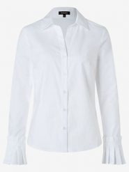 More & More Bluzka w kolorze białym rozmiar: 34. Białe bluzki More & More, bez wzorów, bez kołnierzyka, bez ramiączek. Za 83.62 zł.