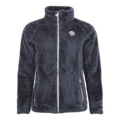 Damski polar Peak Mountain Ariano. Czarne bluzy z polaru Peak Mountain, bez wzorów, z polaru, trekkingowe. W wyprzedaży za 238.50 zł.