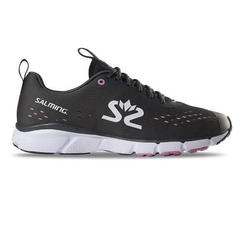 Buty do chodzenia damskie Salming Enroute 3. Czarne buty do biegania Salming, bez wzorów, z materiału, bez zapięcia, do biegania. Za 418.00 zł.