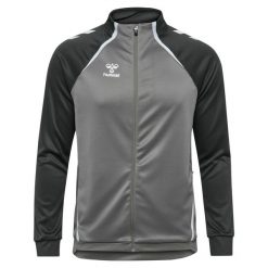 Kurtka rozpinana sportowa bluza Hummel hml Lead 2.0 Track Zip Jacket. Szare bluzy bez kaptura Hummel, m, bez wzorów, bez kaptura, do piłki nożnej. Za 168.00 zł.