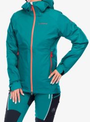 Kurtka z membraną damska La Sportiva Roseg GTX Jacket. Zielone kurtki La Sportiva, l, bez wzorów, z gore-texu, bez kaptura. Za 1,528.99 zł.