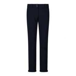 Spodnie narciarskie z wewnętrzną gaiter dla kobiet CMP. Czarne spodnie narciarskie CMP, bez wzorów, narciarskie. Za 892.30 zł.