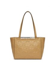 KARL LAGERFELD Torebka A2W30026 Brązowy. Brązowe shopper bag KARL LAGERFELD, bez wzorów, ze skóry, bez dodatków. Za 699.99 zł.