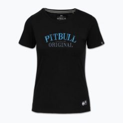 Koszulka damska Pitbull Midnight. Czarne t-shirty sportowe PITBULL, xs, bez wzorów, bez ramiączek. Za 89.99 zł.