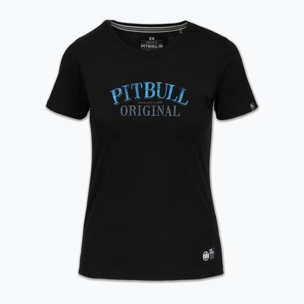 Koszulka damska Pitbull Midnight. Czarne t-shirty sportowe PITBULL, s, bez wzorów, bez ramiączek. Za 79.99 zł.