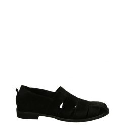 SANDAŁY AI40 CAMOS NERO. Sandały Venezia, bez wzorów, ze skóry, bez obcasa, bez zapięcia. Za 159.00 zł.
