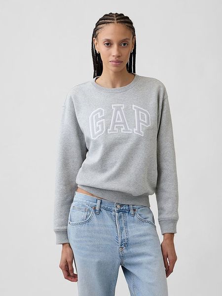 GAP Bluza w kolorze szarym rozmiar: M. Szare bluzy GAP, m, bez wzorów, bez kaptura. Za 109.95 zł.