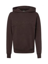 Marie Lund Bluza z kapturem dla kobiet Kobiety brązowy, S. Brązowe bluzy Marie Lund, s, bez wzorów, z bawełny, eleganckie, bez ramiączek, z kapturem. Za 249.95 zł.