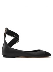 Elisabetta Franchi Baleriny SA-59C-46E2-V500 Czarny. Czarne baleriny Elisabetta Franchi, bez wzorów, ze skóry, bez obcasa, bez zapięcia. Za 2,349.00 zł.
