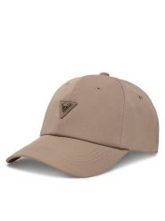 Guess Czapka z daszkiem V4YZ01 WG982 Beżowy. Brązowe czapki z daszkiem Guess, z aplikacjami, z materiału. Za 139.99 zł.