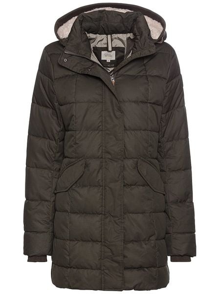 Camel Active Płaszcz pikowany w kolorze ciemnozielonym rozmiar: 34. Zielone płaszcze Camel Active, bez wzorów, bez kaptura. Za 503.95 zł.