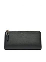 Furla Duży Portfel Damski Nuvola WP00457-BX2045-O6000-1-007-20-CN-P Czarny. Czarne portfele Furla, bez wzorów, ze skóry. Za 829.99 zł.