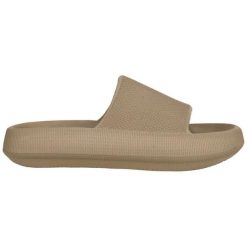Sandały damskie Endurance Capri V2. Brązowe sandały Endurance, bez wzorów, z materiału, eleganckie, bez obcasa, bez zapięcia. Za 164.00 zł.