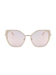 Longchamp Damskie okulary przeciwsłoneczne w kolorze złoto-beżowym rozmiar: 56. Brązowe okulary przeciwsłoneczne Longchamp, bez wzorów, z tworzywa sztucznego, metalowe. Za 189.95 zł.