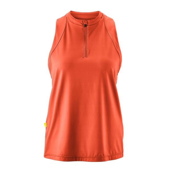 Damski tank top Gonso Adventure. Czerwone topy Gonso, bez wzorów, sportowe, bez kołnierzyka, bez ramiączek. Za 295.00 zł.