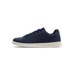 Sneakersy Hummel Court Line Sn. Niebieskie buty sportowe lifestyle Hummel, bez wzorów, sportowe, bez zapięcia. Za 220.00 zł.