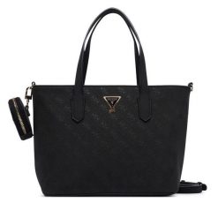 Torebka Guess. Czarne torebki klasyczne Guess, z aplikacjami, klasyczne, bez dodatków. Za 324.99 zł.
