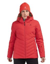 Kurtka narciarska damska Schöffel Alerce. Czerwone kurtki narciarskie Schöffel, na zimę, bez wzorów, z materiału, bez kaptura, narciarskie, Venturi (Schöffel). Za 1,999.99 zł.