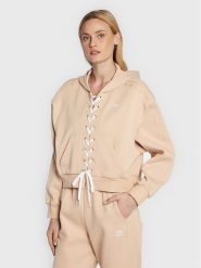 Adidas Bluza Always Original HK5058 Beżowy Relaxed Fit. Brązowe bluzy adidas, bez wzorów, z bawełny, bez kaptura. Za 199.99 zł.
