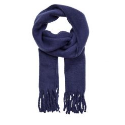 Szalik Vero Moda. Fioletowe szaliki i kominy Vero Moda, bez wzorów. Za 129.99 zł.