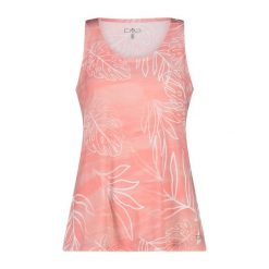 Damski tank top CMP. Czerwone topy CMP, bez wzorów, bez kołnierzyka, bez ramiączek. Za 150.60 zł.
