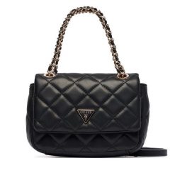 Torebka Guess. Czarne torebki klasyczne Guess, z aplikacjami, klasyczne, bez dodatków. Za 494.99 zł.