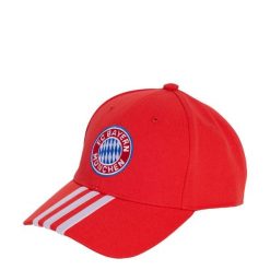 Czapka FC Bayern Monachium Home Baseball. Białe czapki z daszkiem adidas, bez wzorów, z materiału. Za 99.95 zł.