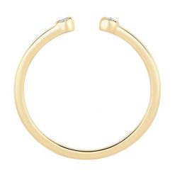 Glanzstücke München Pierscionek z Srebra Sterling w zlocie z Topazem Pierścionki 1 ct Damski. Białe pierścionki Glanzstücke München, z topazem, pozłacane. Za 219.99 zł.