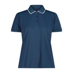 Damska koszulka polo CMP. Czarne t-shirty sportowe CMP, l, bez wzorów, bez ramiączek. Za 192.00 zł.