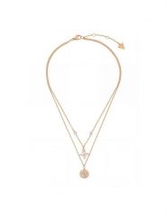 Guess Naszyjnik JUBN06 468JW Złoty. Żółte naszyjniki Guess, ze stali. Za 349.99 zł.