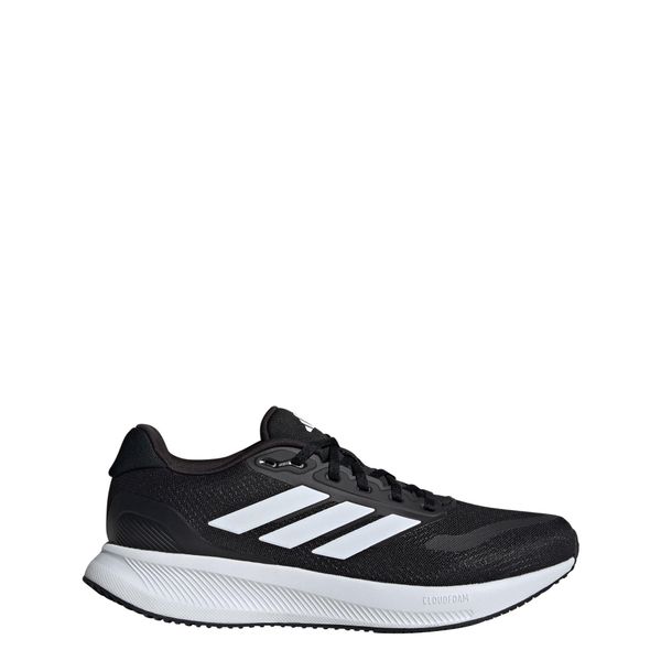 Buty Runfalcon 5 Running. Białe buty do biegania adidas, bez wzorów, bez zapięcia, do biegania. Za 259.00 zł.