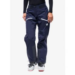 Spodnie w góry damskie Mammut Taiss Pro HS Pants. Niebieskie spodnie narciarskie Mammut, bez wzorów, narciarskie. Za 1,511.99 zł.