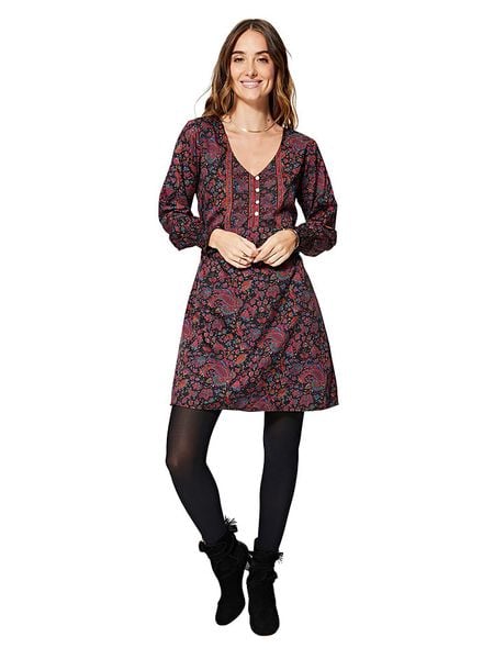 Aller Simplement Sukienka w kolorze różowym rozmiar: 42. Różowe sukienki Aller Simplement, bez wzorów, klasyczne, bez kołnierzyka, bez ramiączek, mini, rozkloszowane. Za 81.45 zł.