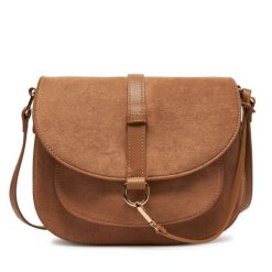 Torebka DeeZee. Brązowe listonoszki DeeZee, bez wzorów, bez dodatków. Za 129.99 zł.