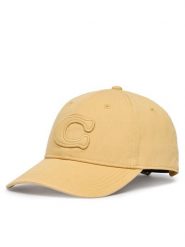 Coach Czapka z daszkiem 29CCN89 Beżowy. Brązowe czapki z daszkiem Coach, bez wzorów, z bawełny. Za 209.99 zł.