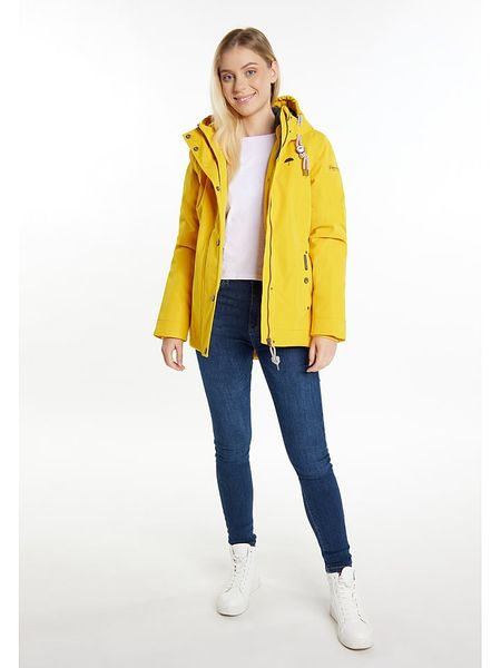 Schmuddelwedda Kurtka zimowa w kolorze żółtym rozmiar: S. Żółte kurtki Schmuddelwedda, na zimę, s, bez wzorów, z polaru, bez kaptura. Za 232.23 zł.