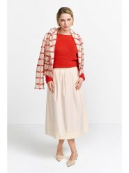 Rich & Royal Sweter w kolorze czerwonym rozmiar: L. Czerwone swetry Rich & Royal, l, bez wzorów, z bawełny, bez ramiączek. Za 172.49 zł.