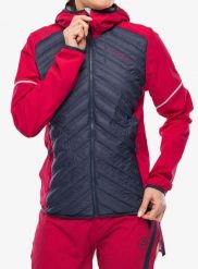 Kurtka do biegania damska La Sportiva Koro Jacket. Czerwone kurtki do biegania La Sportiva, na zimę, m, bez wzorów, z elastanu, bez kaptura, do biegania, primaloft. Za 742.49 zł.