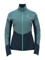 Odlo Kurtka "Run Easy" w kolorze niebieskim do biegania rozmiar: XS. Niebieskie kurtki do biegania ODLO, xs, bez wzorów, bez kaptura, do biegania. Za 316.99 zł.