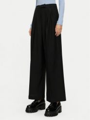Brave Soul Spodnie materiałowe LTRW-272NAOMIBLK Czarny Regular Fit. Czarne spodnie materiałowe Brave Soul, bez wzorów, z materiału. Za 119.99 zł.
